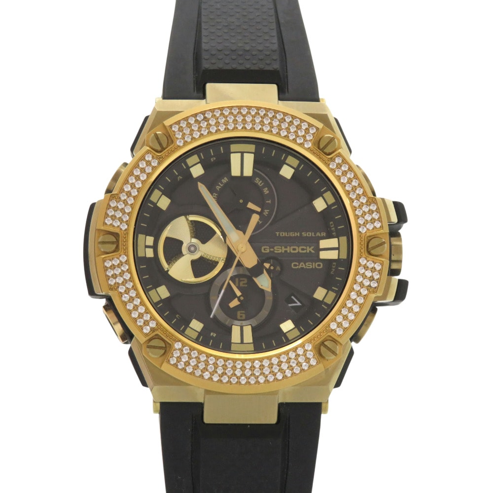 カシオ  G-SHOCK GST-B100 タフソーラー ステンレ