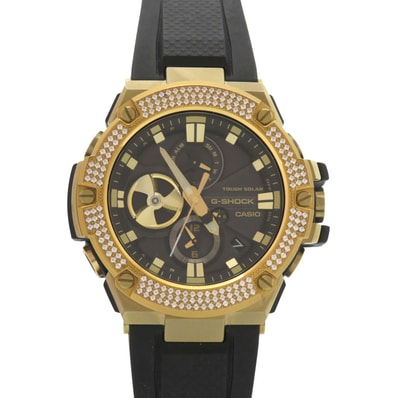 カシオ G-SHOCK GST-B100 タフソーラー ステンレ