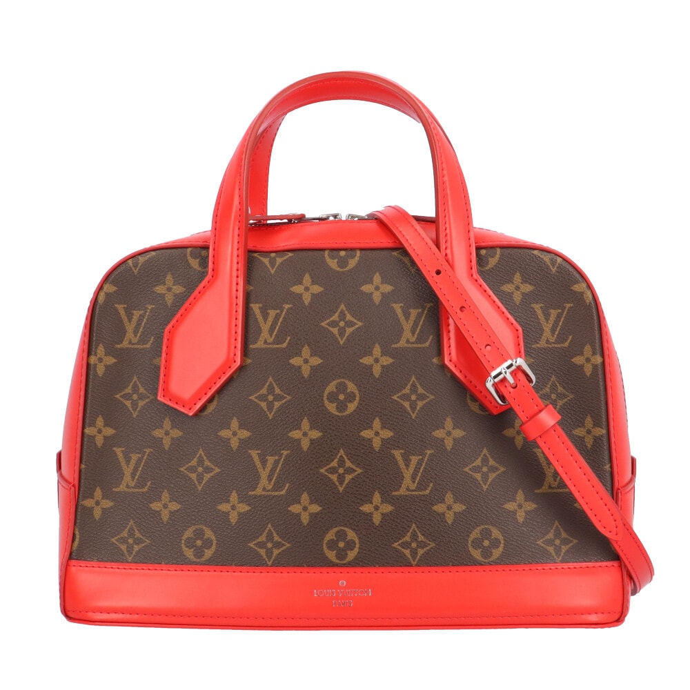 ルイヴィトン ドラPM モノグラム ショルダーバッグ モノグラムキャンバス M40274 ブラウン レディース LOUIS VUITTON  中古