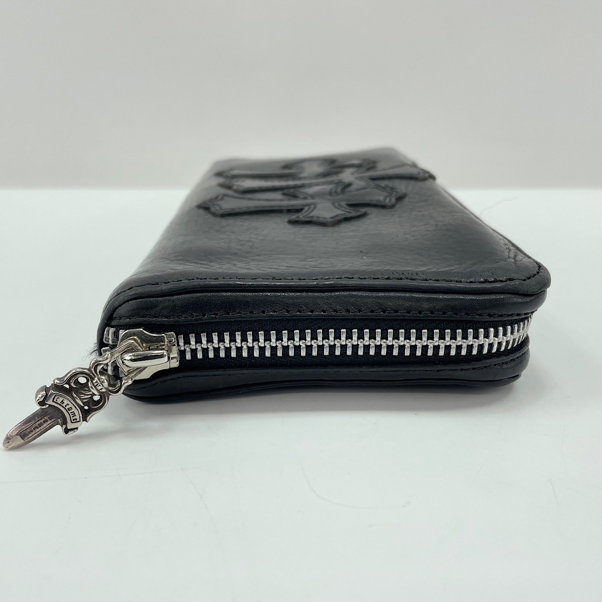 C (やや傷や汚れあり)】クロムハーツ CHROME HEARTS REC F ZIP 長財布