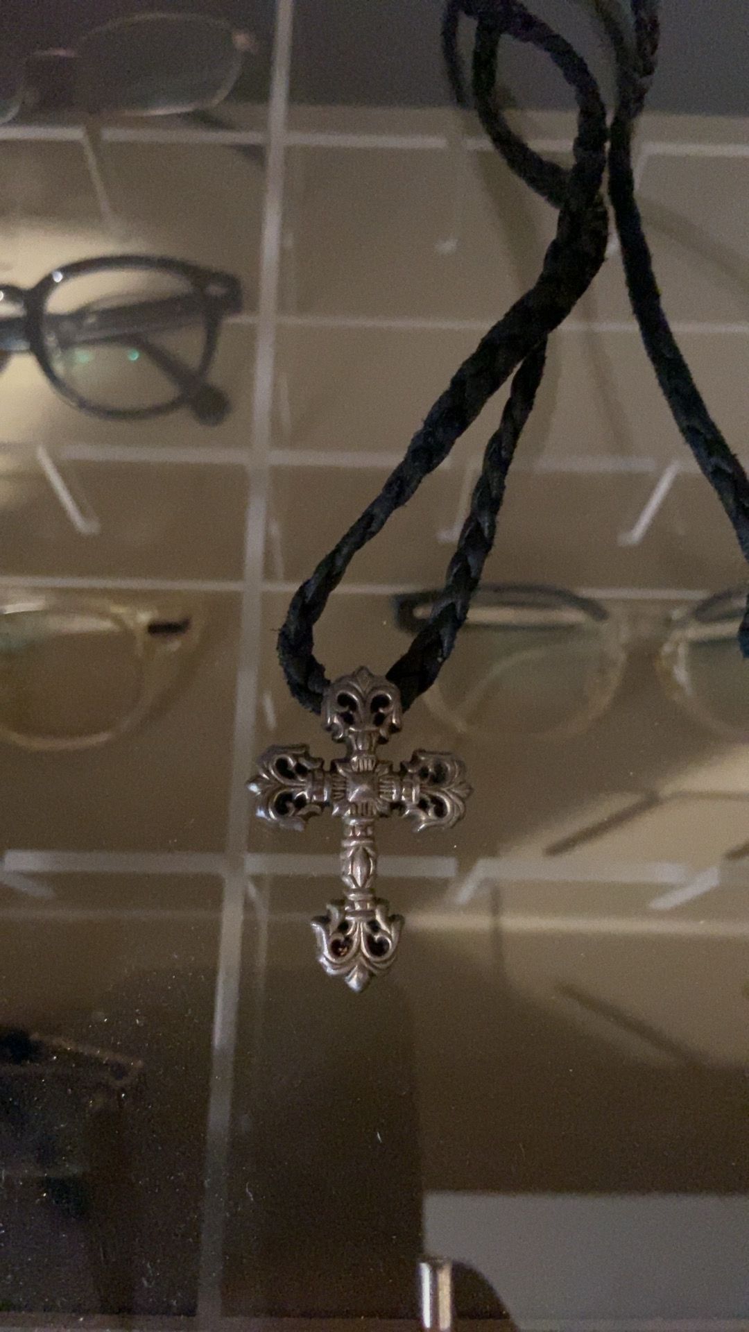 Chrome Hearts Philigree Cross Pendant XS "Silver"