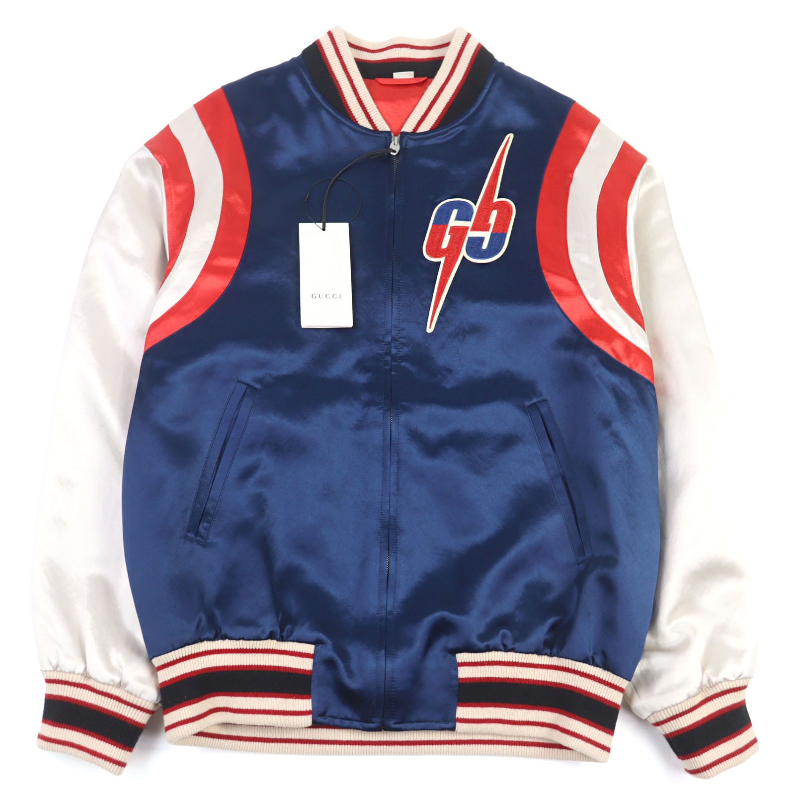 未使用品 グッチ スカジャン GG Blade Bomber Jacket 46