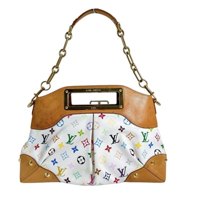 ルイヴィトン LOUIS VUITTON ジュディMM M40255 モノグラム・LVマルチ ハンドバッグ