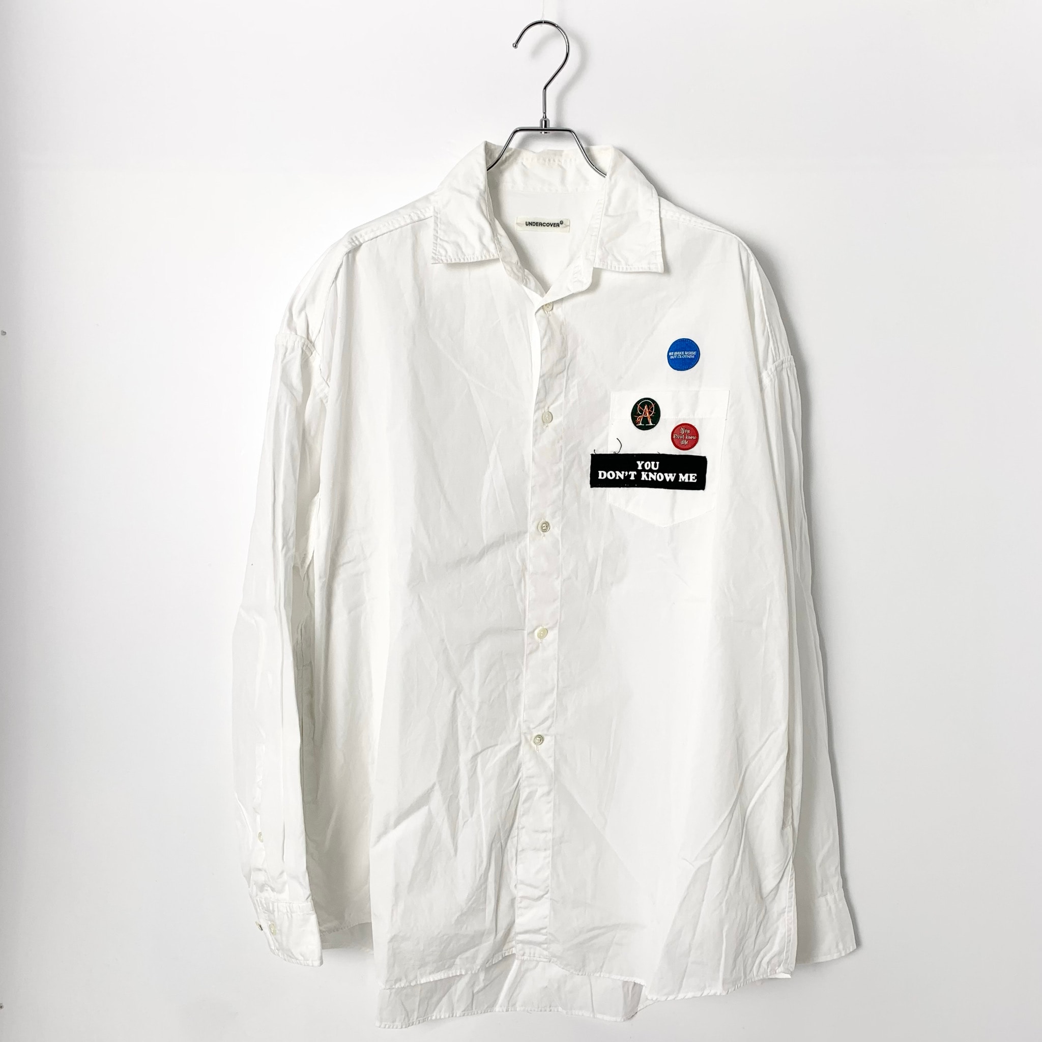 UNDERCOVER Cotton Shirts "White"