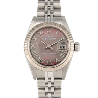 ロレックス デイトジャスト 79174NR SSxWG 自動巻 F番