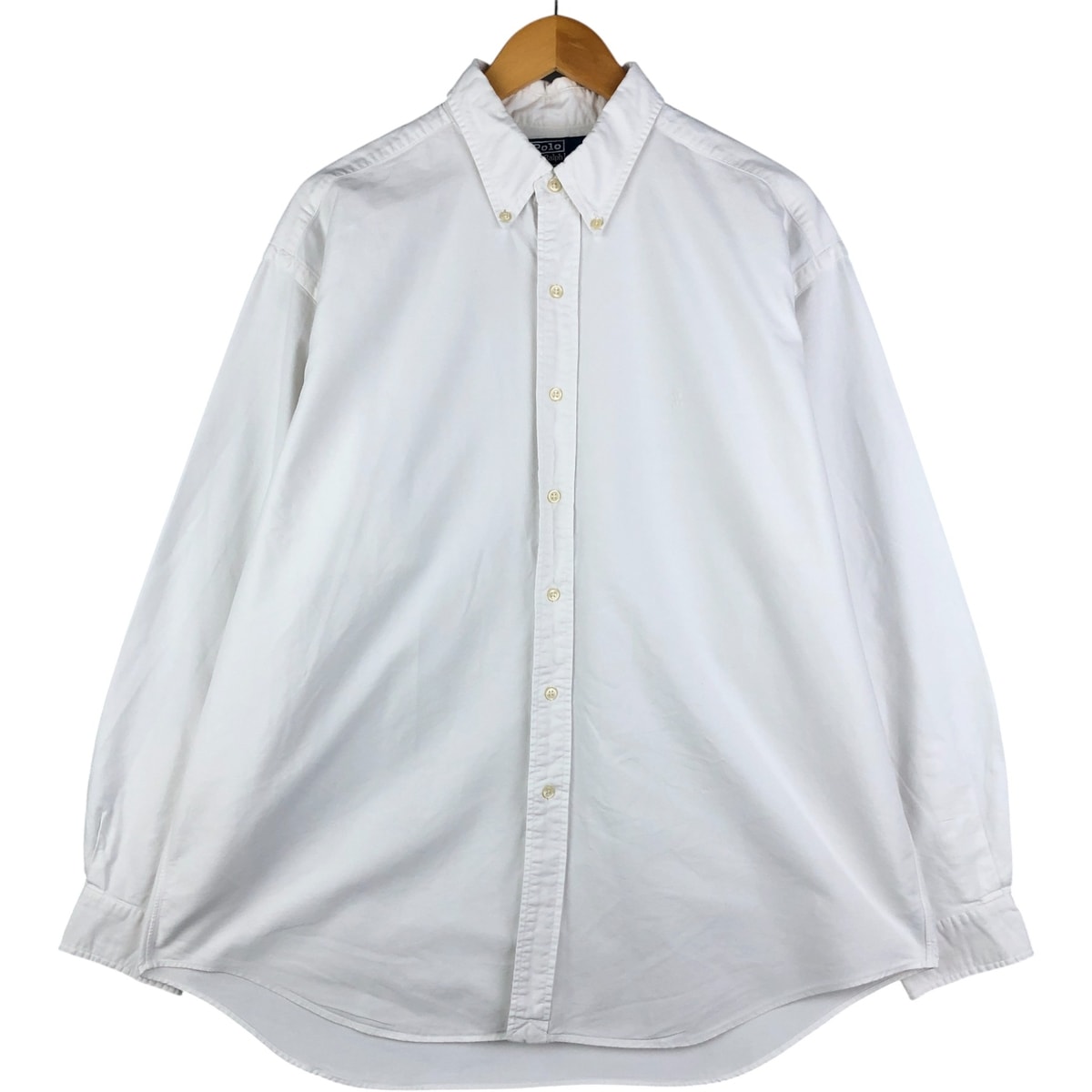 古着 ラルフローレン Ralph Lauren BLAKE 長袖 ボタンダウンシャツ メンズXL相当/eaa592729