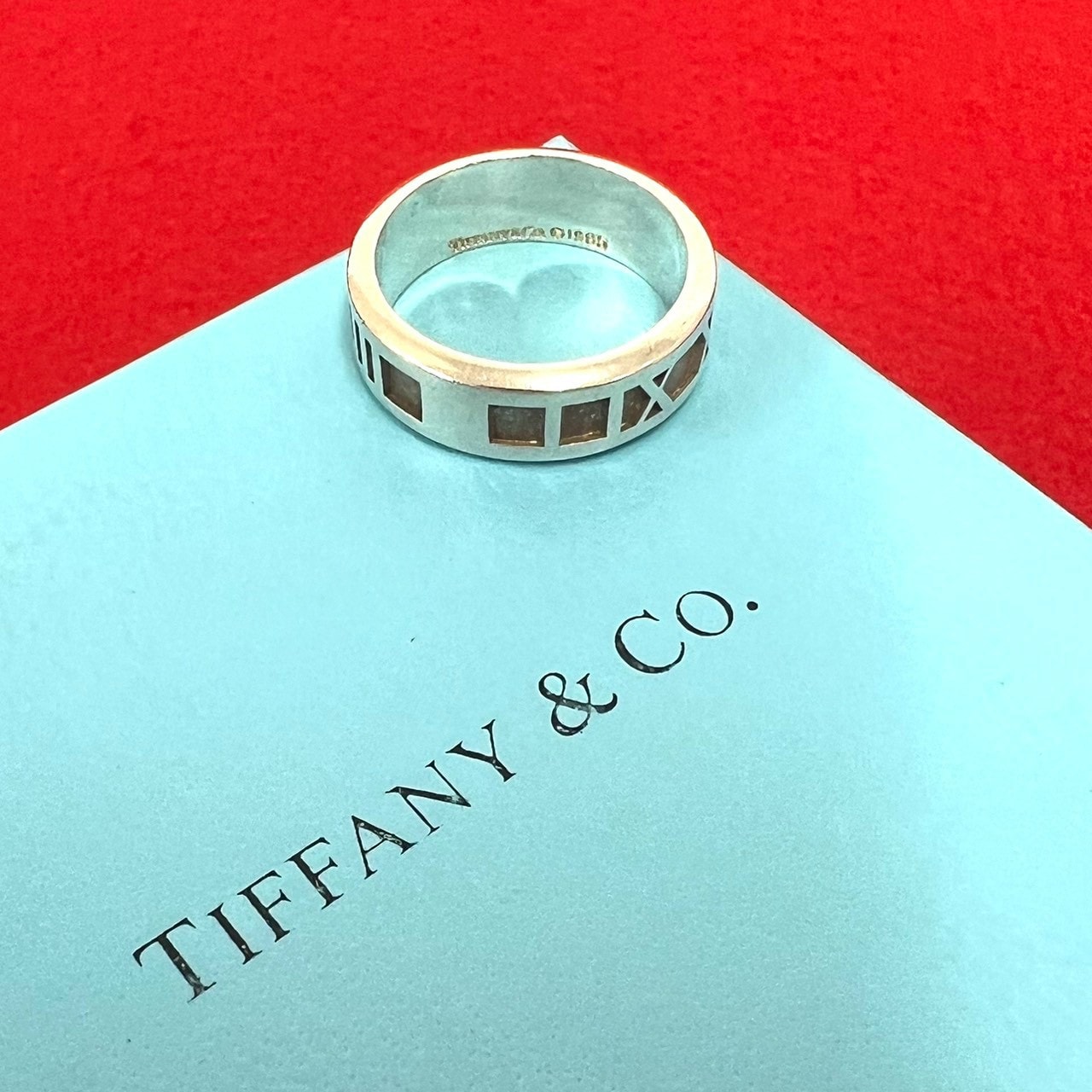 TIFFANY&Co. ティファニー アトラス リング シルバー925 リング・指輪 16号 シルバー
 3041a