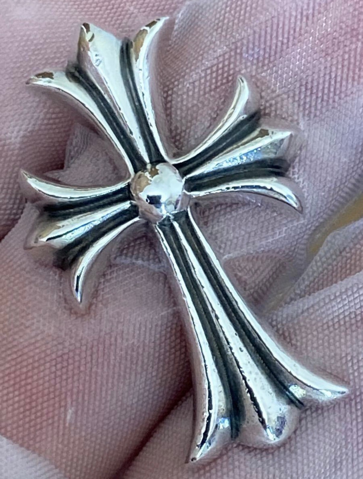 Chrome Hearts CH Cross Small Pendant "Silver"