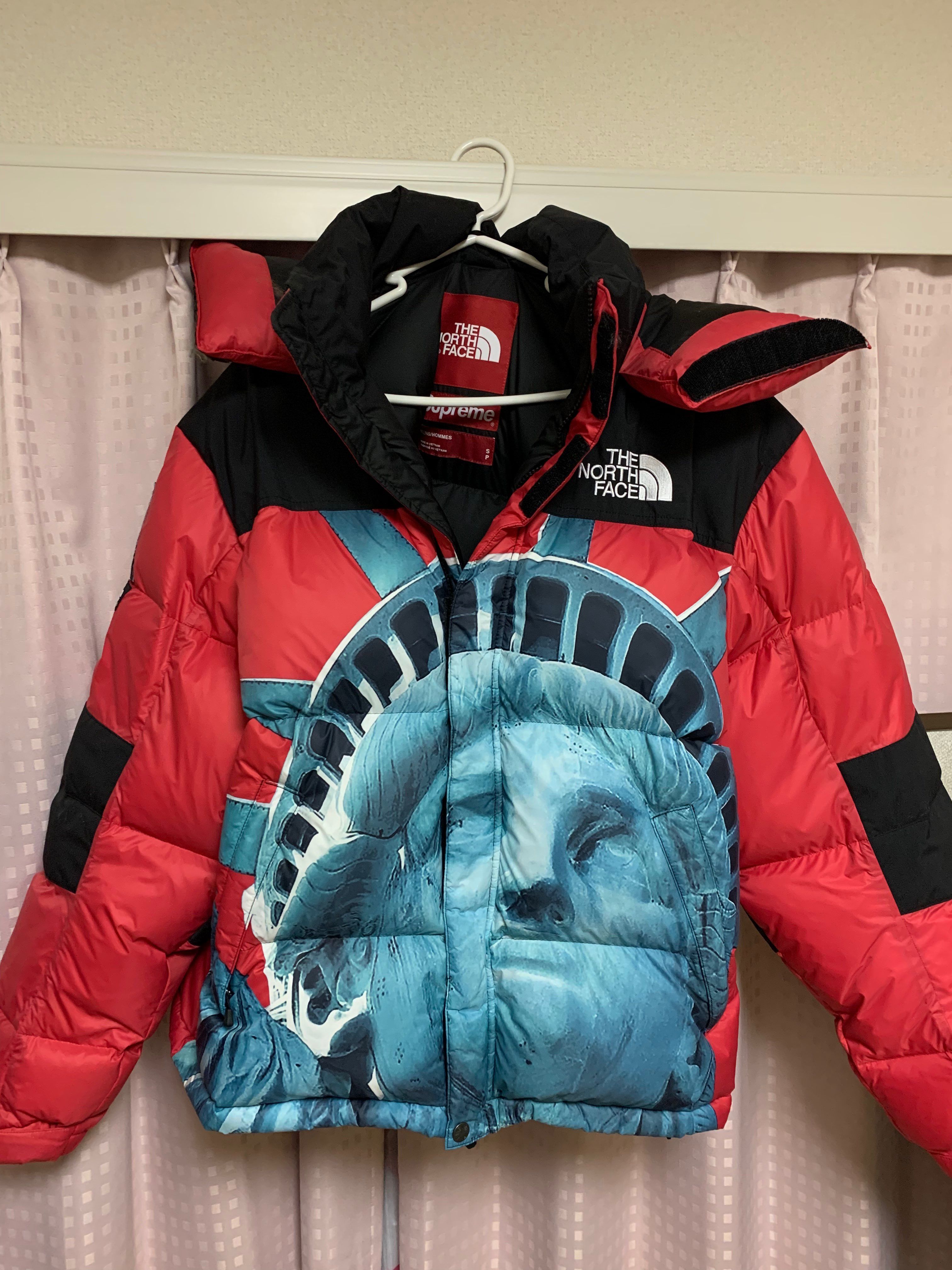 Supreme x The North Face Statue of Liberty Baltoro Jacket "Red"
