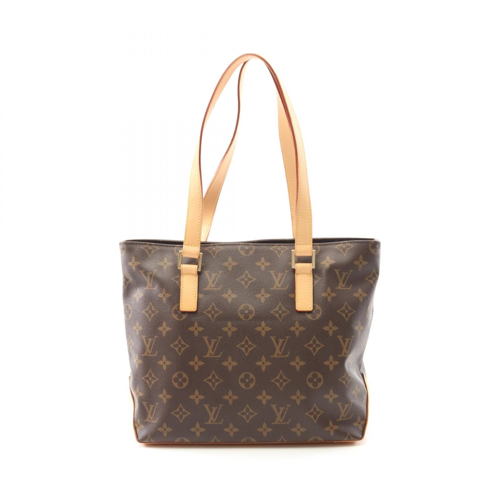 ルイ・ヴィトン LOUIS VUITTON カバピアノ ショルダーバッグ バッグ PVCコーティングキャンバス レザー モノグラム レディース ブラウン系 M51148 【中古】