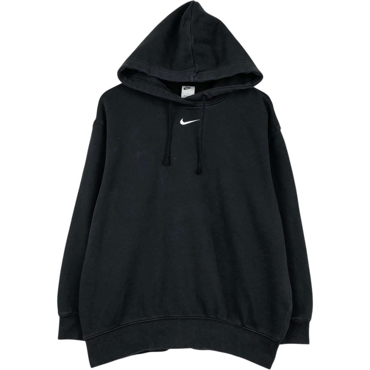 古着 ナイキ NIKE センターロゴ スウェットプルオーバーパーカー メンズS相当/eaa624049