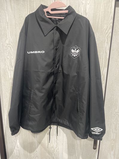 WIND AND SEA x UMBRO Coach Jacket "Black"