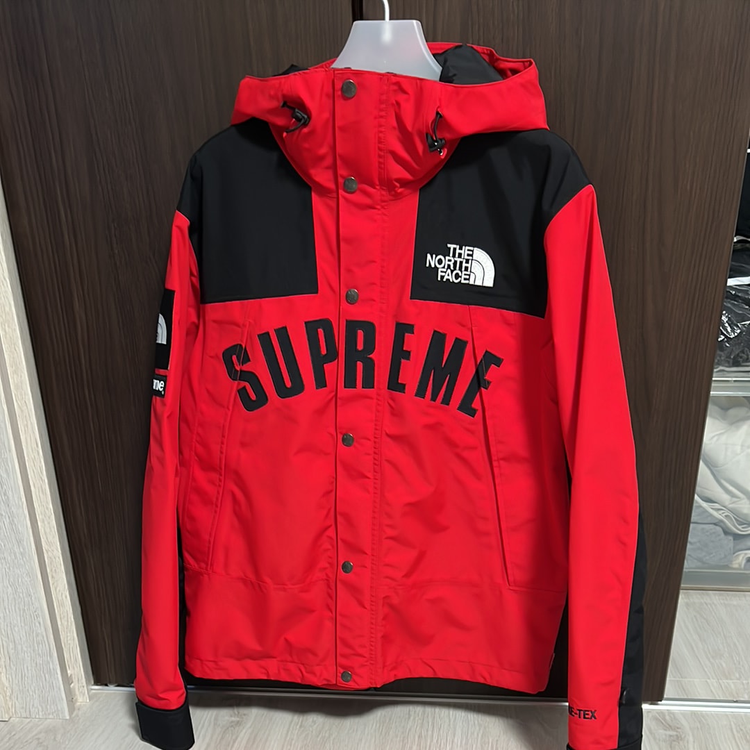 Supreme x The North Face Arc Logo Mountain Parka "Red"