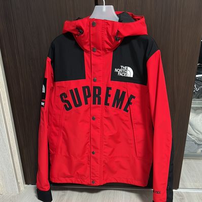 Supreme x The North Face Arc Logo Mountain Parka "Red"
