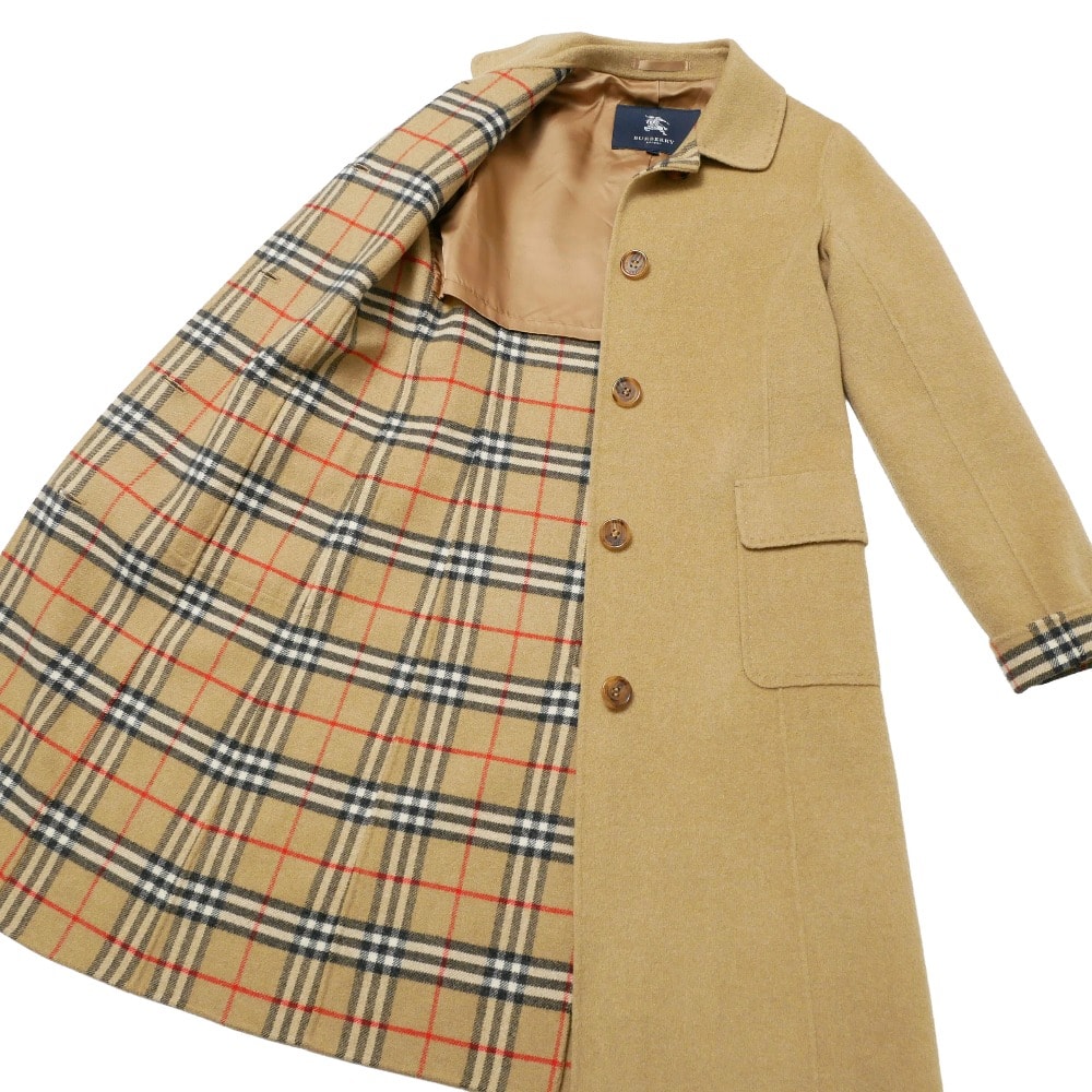 A (未使用に近い)】□美品□BURBERRY バーバリー ステンカラーコート