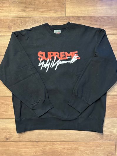 Supreme x Yohji Yamamoto Crewneck "Black"