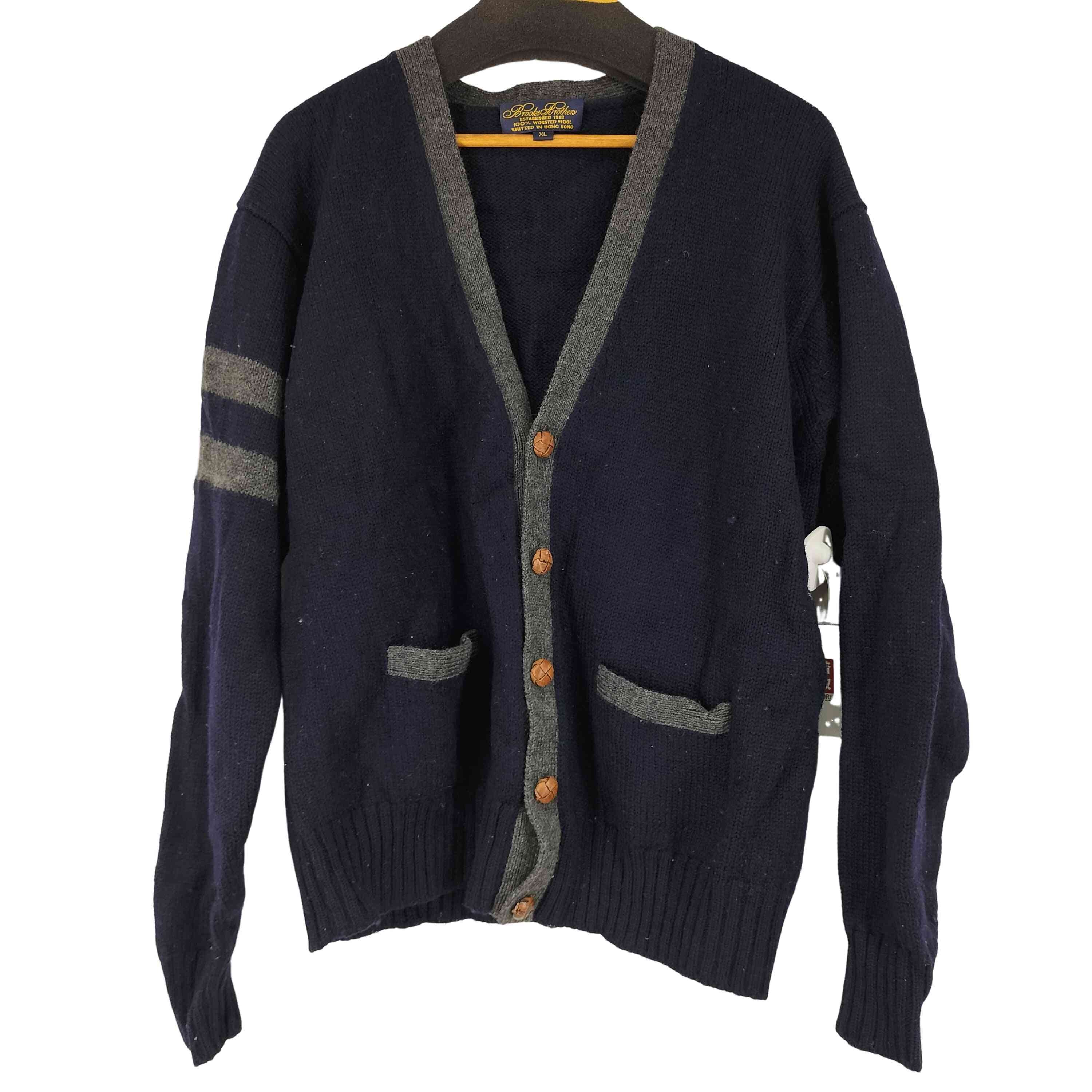 90S クルミボタン ウールカーディガン【1138530710102】