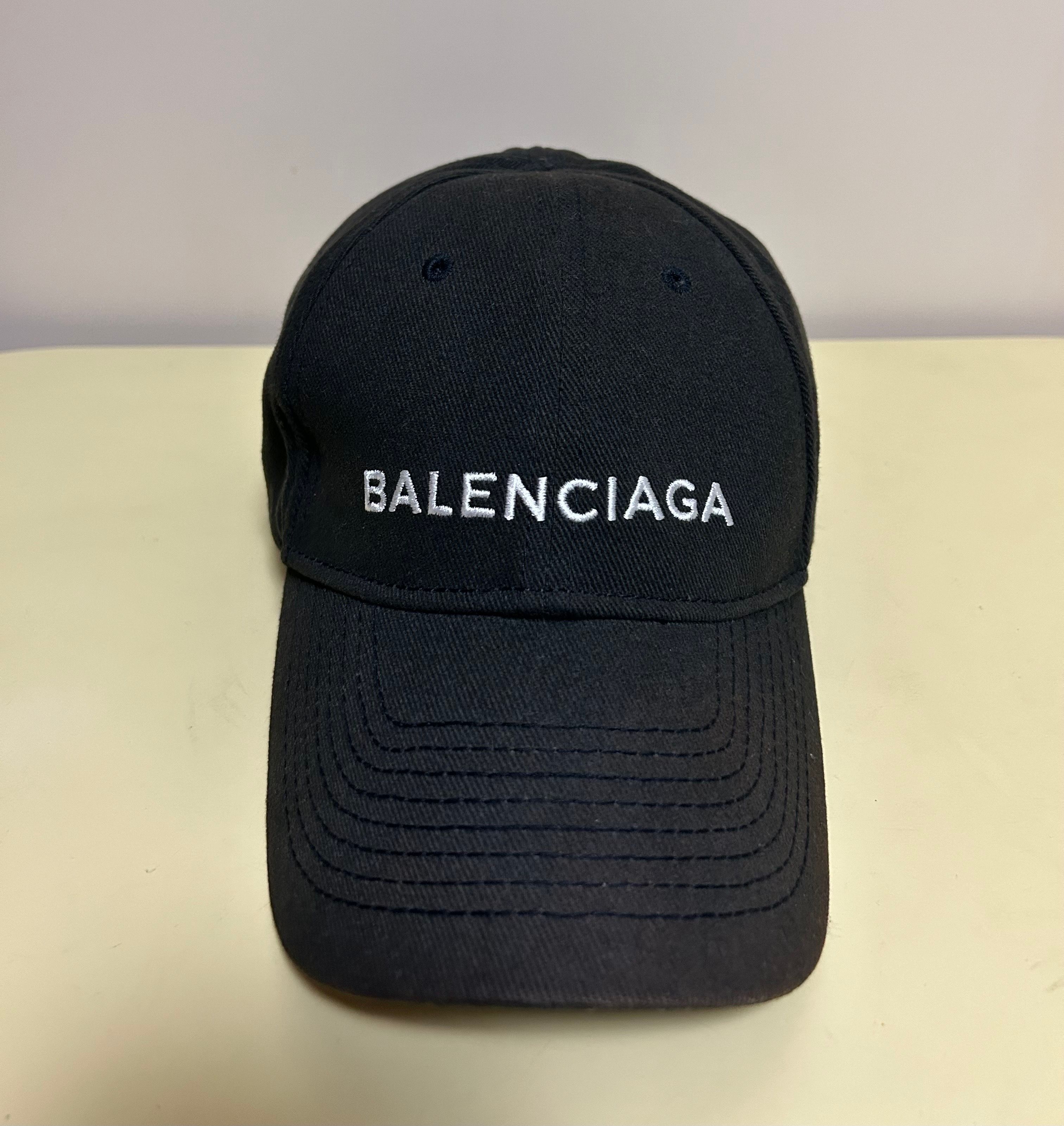 BALENCIAGA Logo Cap "Black"