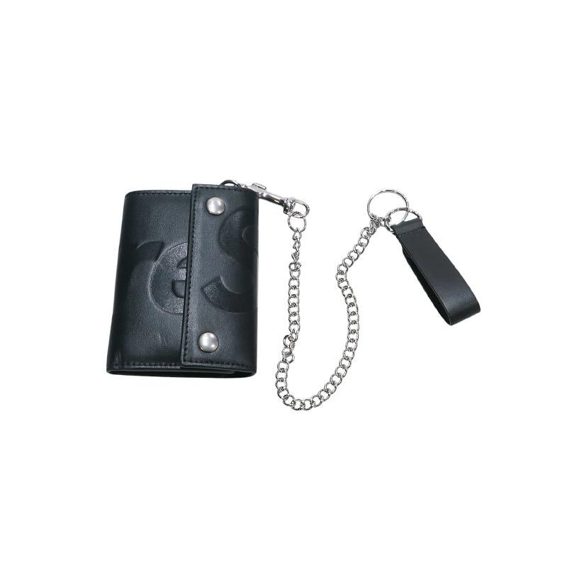 Supreme Leather Chain Wallet (26SS) "Black"