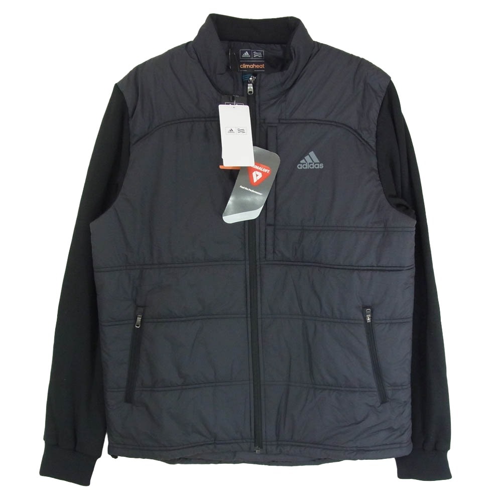 adidas アディダス ジャケット BC6822 ClimaHeat PrimaLoft Jacket プリマロフト 中綿 アーム切替 ジャケット ブラック系 o/xg【美品】【中古】