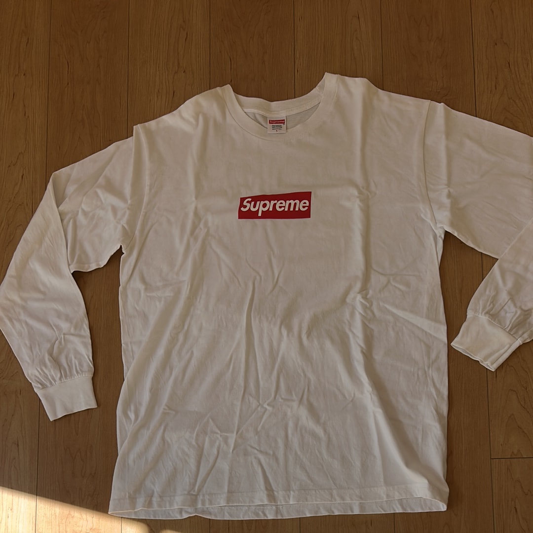 Supreme Box Logo L/S Tee "White"