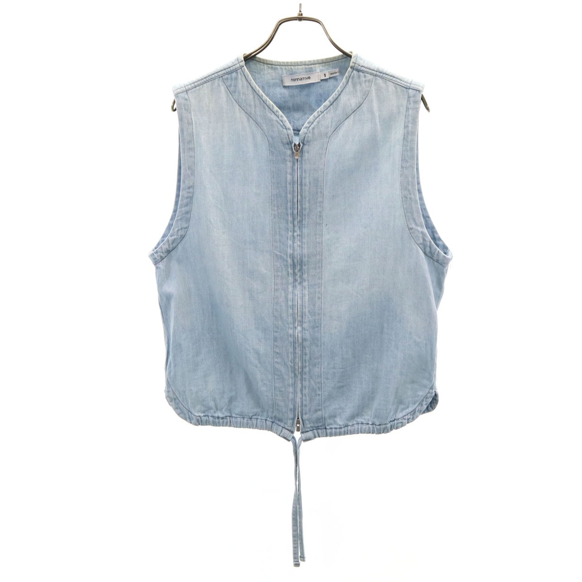 nonnative Hiker Puff Vest Sheep Leather 