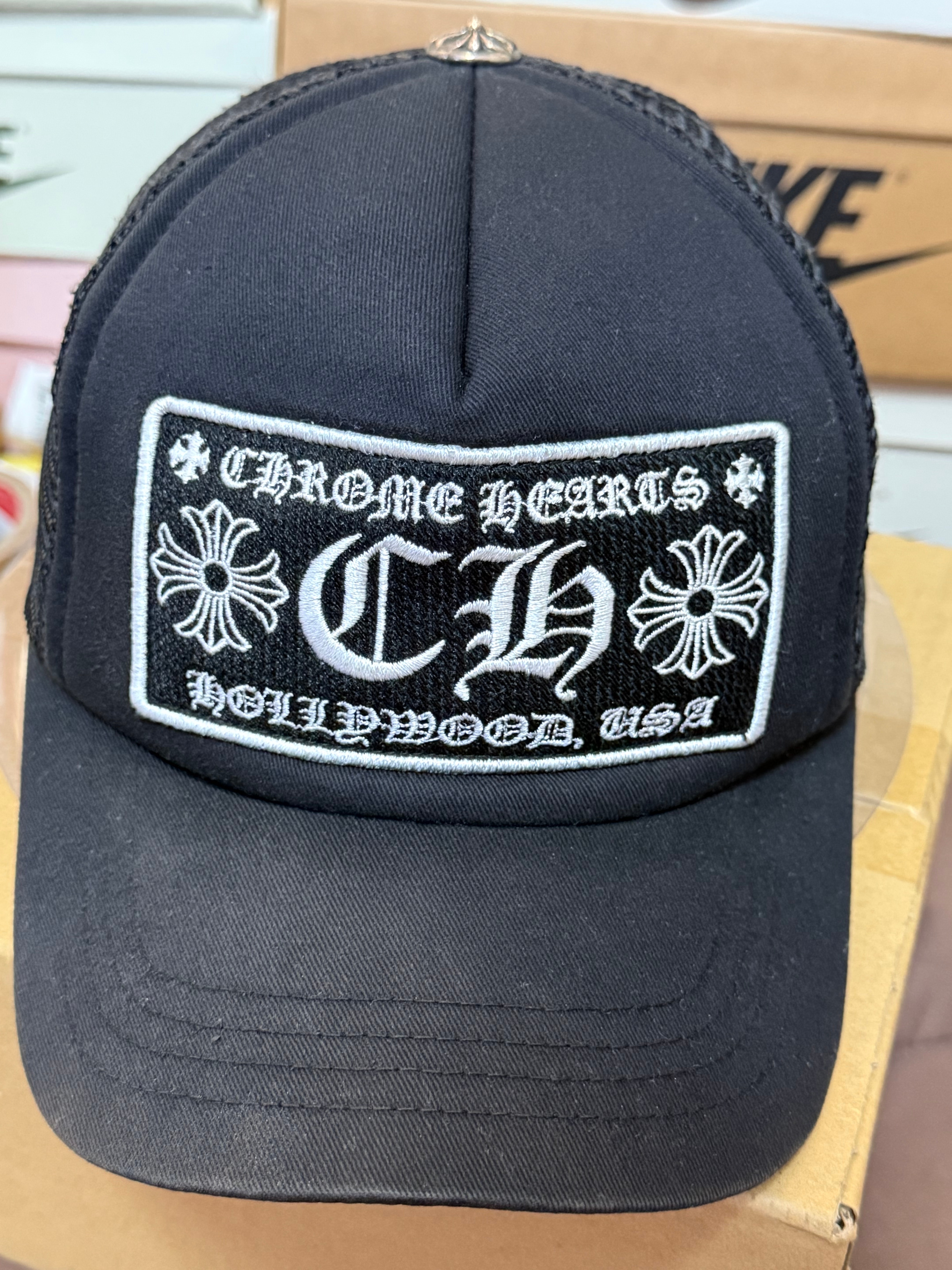 Chrome Hearts Trucker Cap CH "Black"