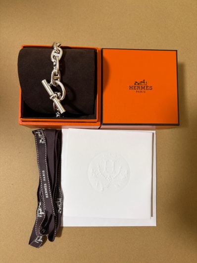 Hermes Chaine D'ancre MM Bracelet "Silver"