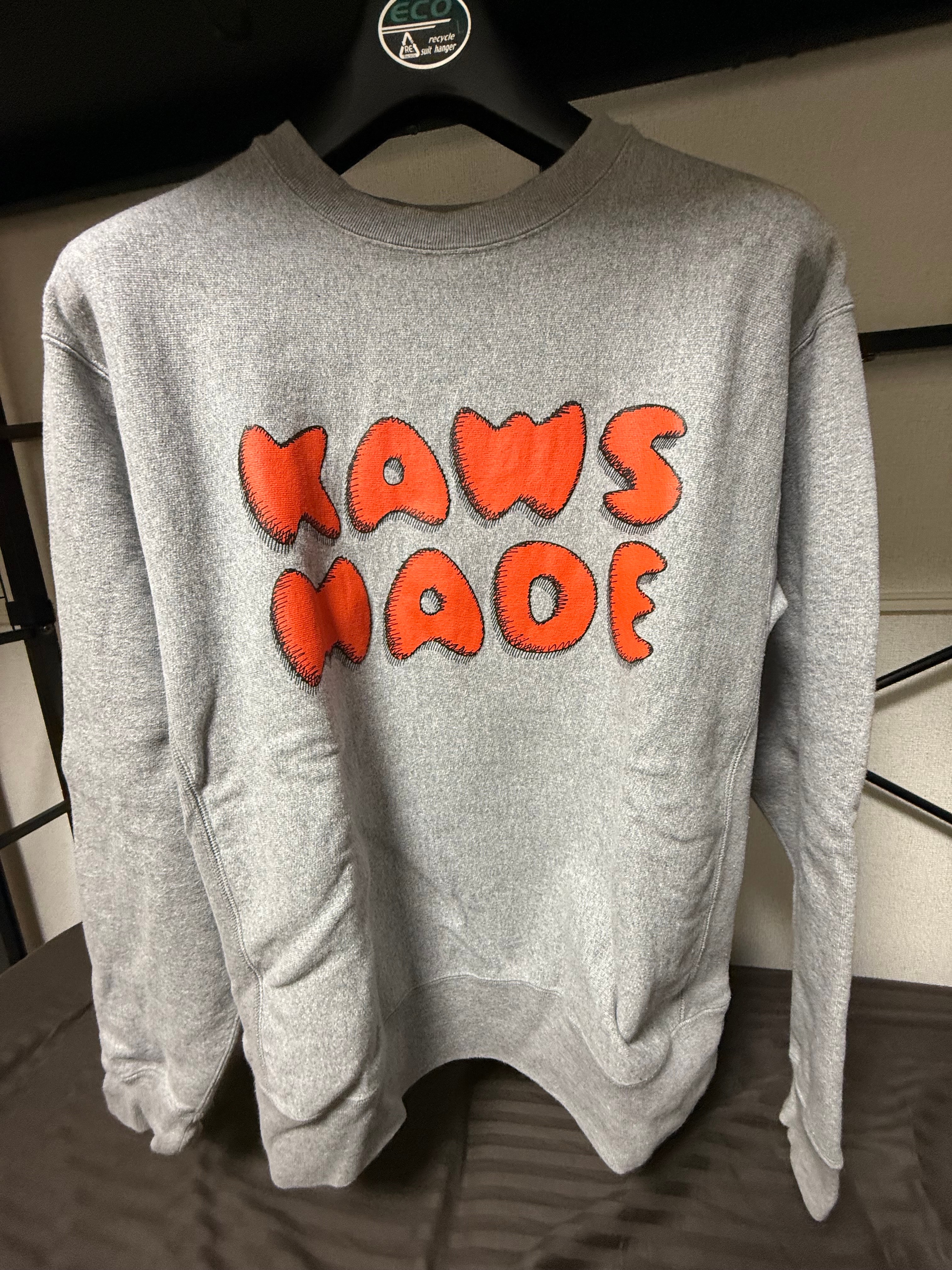HUMAN MADE x KAWS SWEATSHIRT #3 "Grey"