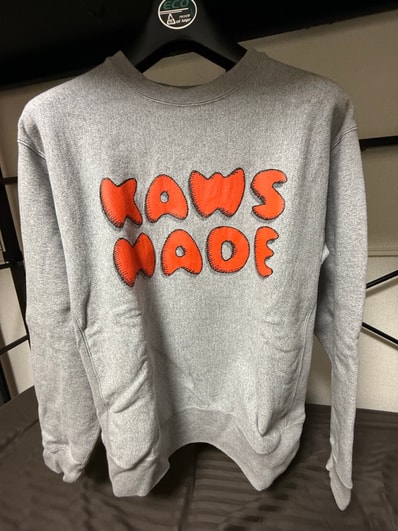 HUMAN MADE x KAWS SWEATSHIRT #3 "Grey"