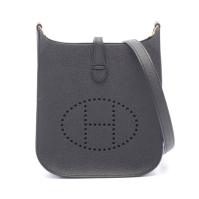 エルメス HERMES エヴリン セリエ16 ショルダーバッグ バッグ レザー ヴォーエプソン ヴォーエプソン K刻印(2025年製造) レディース ブラック系 【中古】