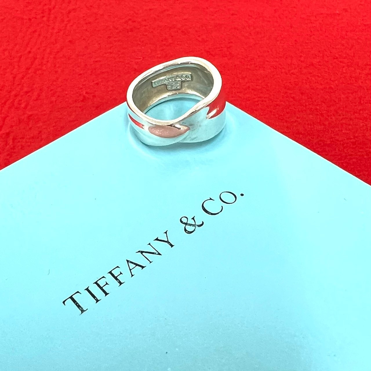 B (目立った傷や汚れなし)】TIFFANY&Co. ティファニー リーフ リング