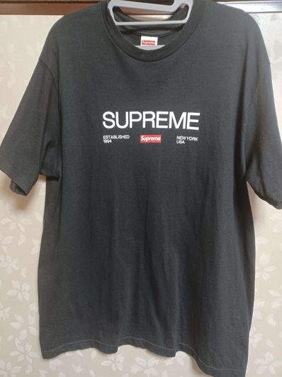 Supreme Est. 1994 Tee "Black"