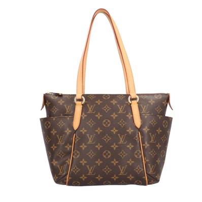 ルイヴィトン トータリーPM モノグラム トートバッグ モノグラムキャンバス M56688 ブラウン レディース LOUIS VUITTON 中古
