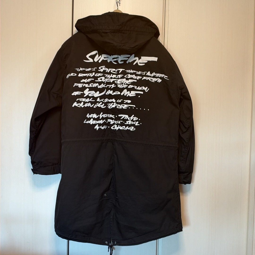 Supreme Futura Fishtail Parka "Black"