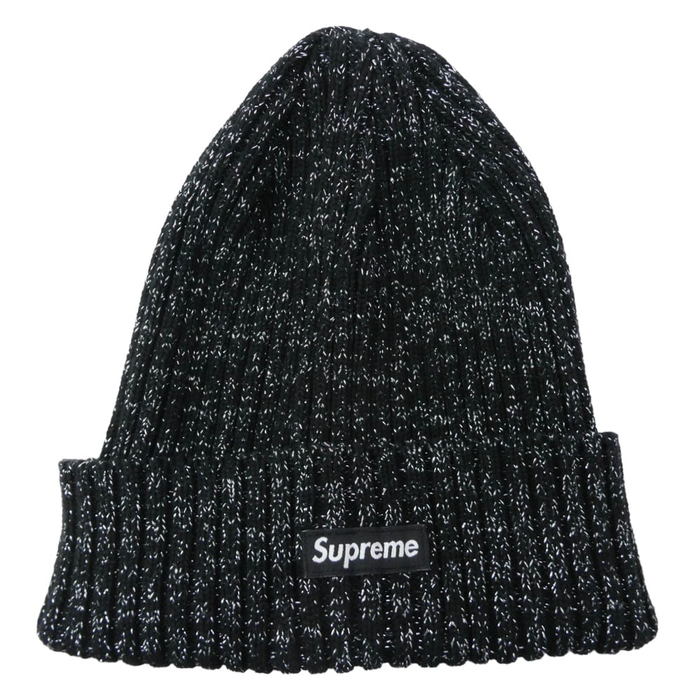 Supreme シュプリーム ニットキャップ 25SS Overdyed Beanie オーバーダイ ビーニー ニットキャップ 帽子 ブラック系【極上美品】【中古】