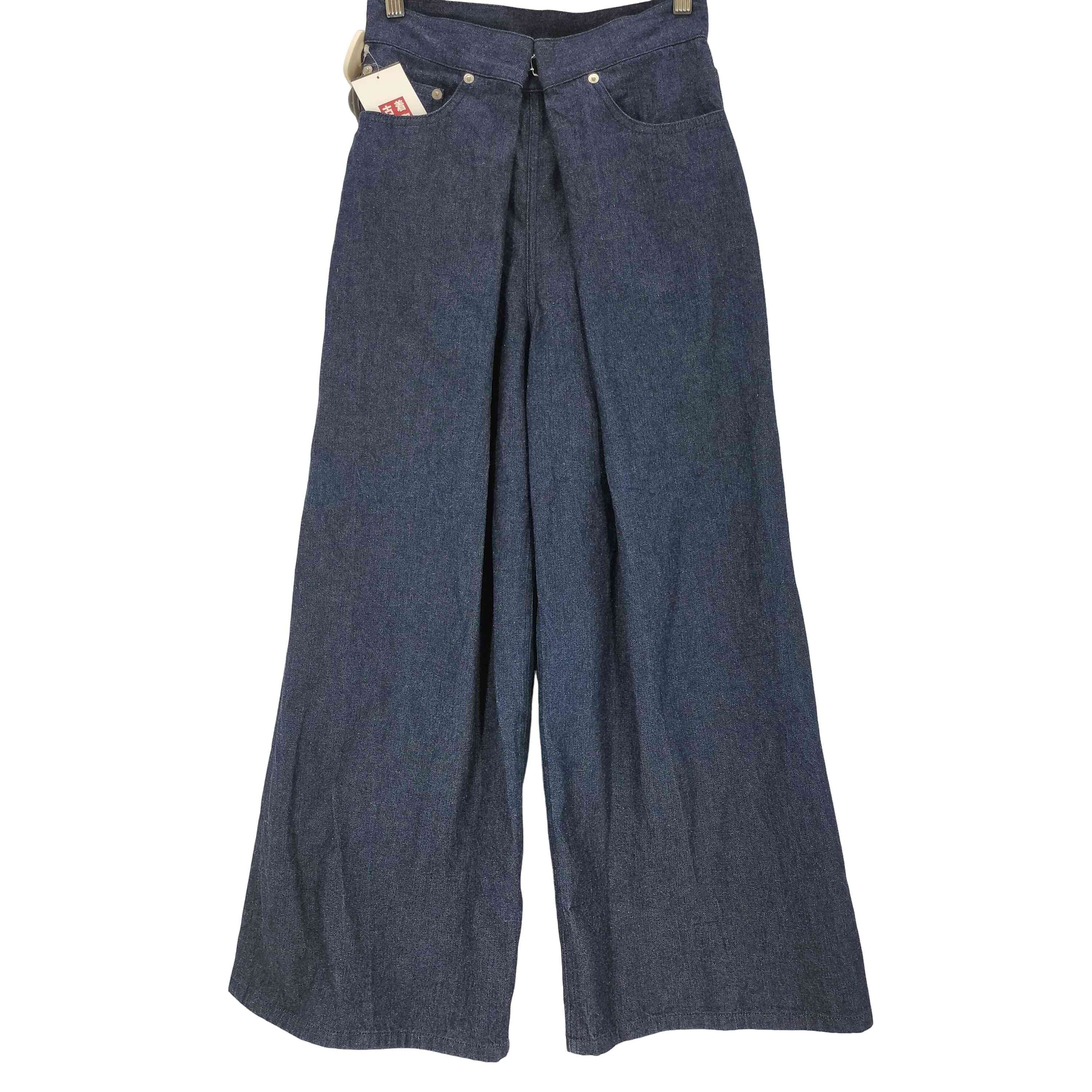 RIGID DENIM WIDE PANTS【1142569979409】