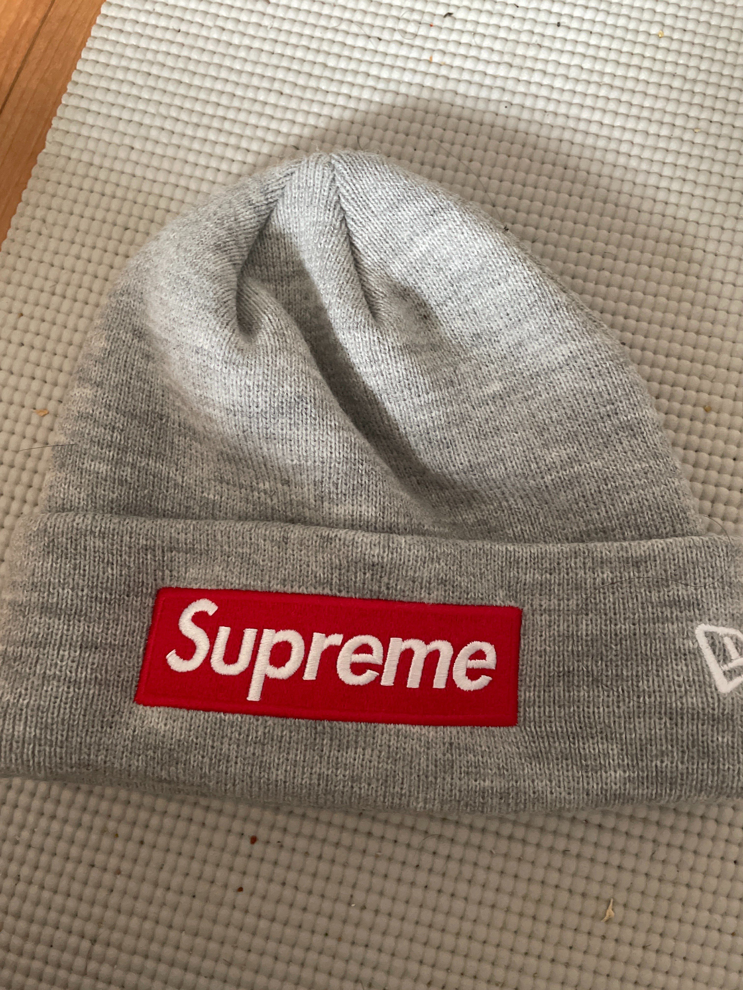 Supreme Box Logo Beanie "Grey" (18FW)