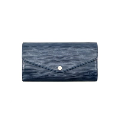 LOUIS VUITTON(ルイ・ヴィトン) ポルトフォイユ・サラ エピ・レザー ラウンドファスナー 長財布 ブルー