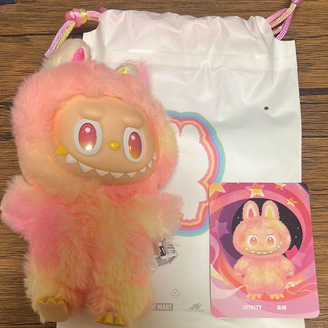 POP MART THE MONSTERS (LABUBU) Big into Energy Series Plush Pendant LOYALTY