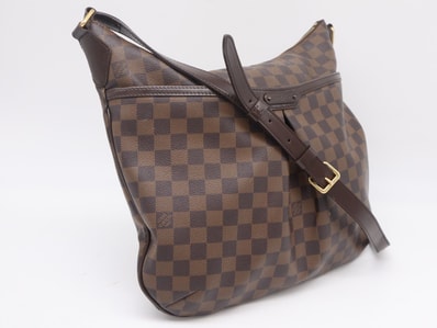 LOUIS VUITTON ルイ・ヴィトン モノグラム キャンバス ブルームズベリPM N42251 ハンドバッグ ブラウン コーティングキャンバス レザー レディース