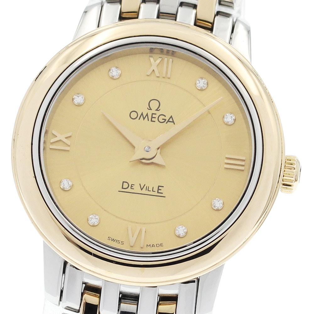 ☆良品 オメガ デビル プレステージ レディース 【中古】