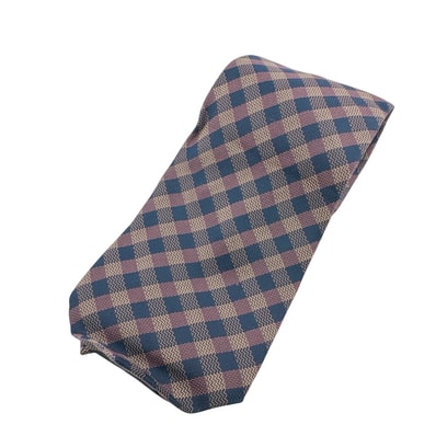 バーバリー BURBERRY ネクタイ チェック ネイビー