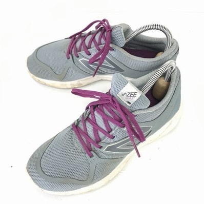 ニューバランス★VAZEE COAST/ランニングシューズ/ローカットスニーカー【レディース25.0/グレー×紫】◆i-160