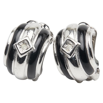 ディオール イヤリング シルバー ゴールド メタル レディース Dior 【中古】