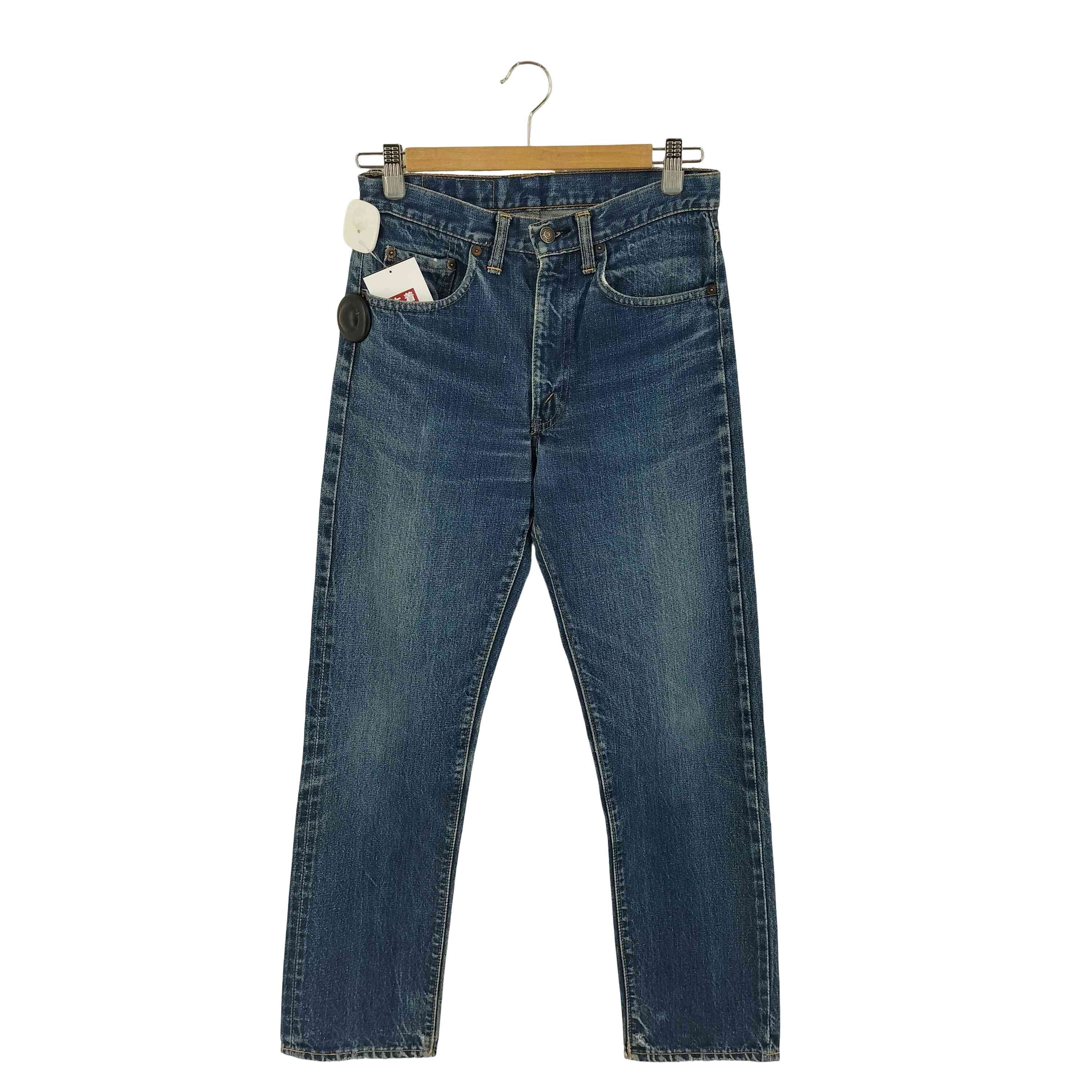 70-80s 5刻印  bigE 42TALONジップ 赤耳 505  505 デニムパンツ【1142152712147】