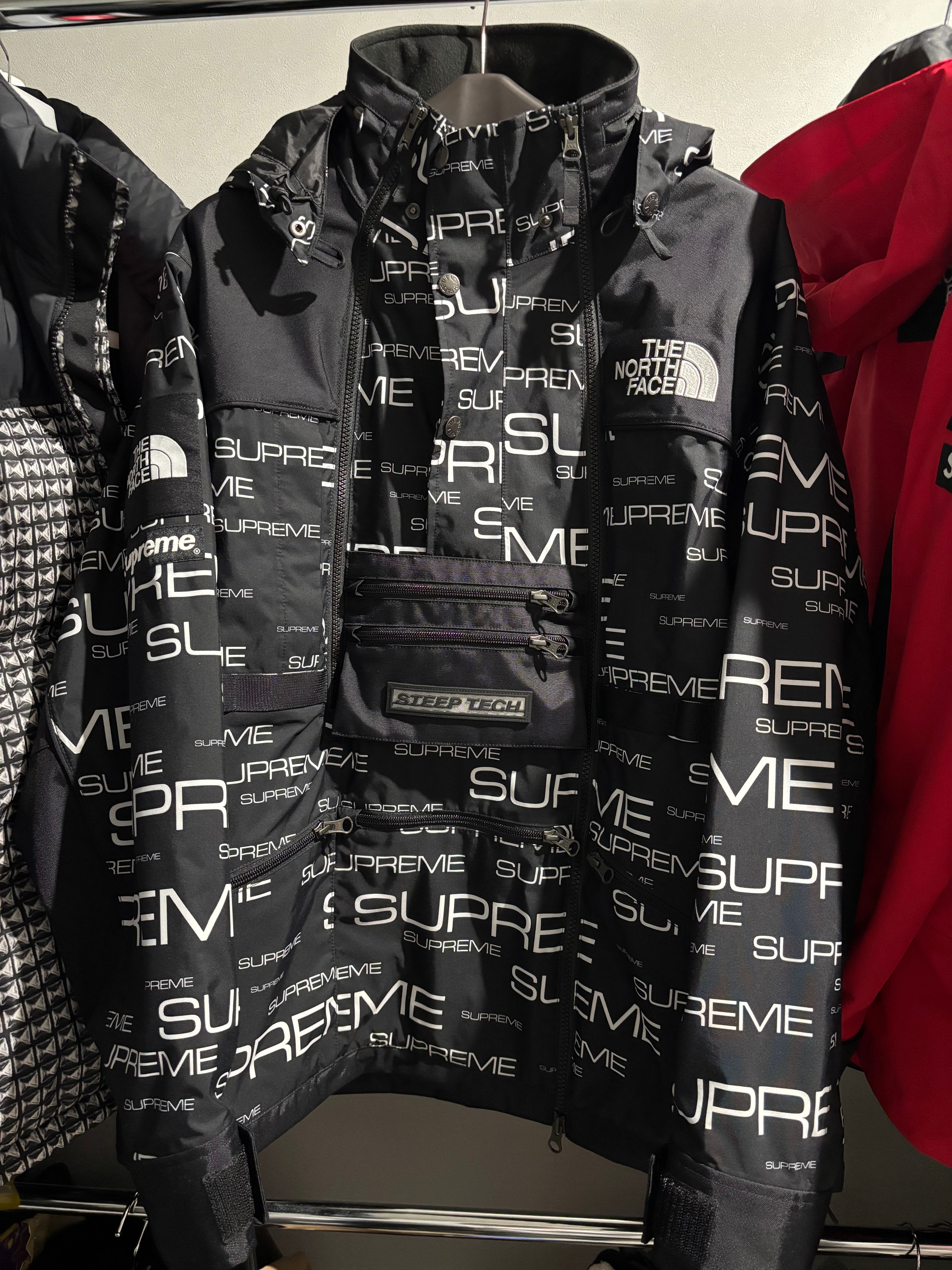 Supreme x The North Face Steep Tech Apogee Jacket "Black"