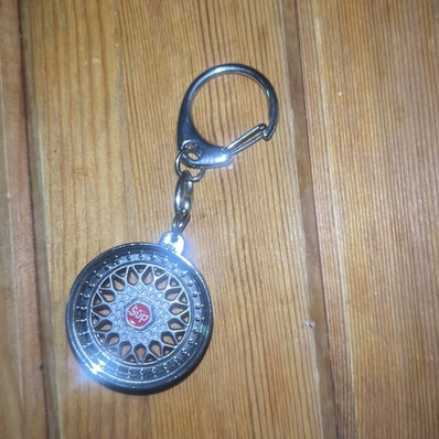 Supreme x BBS RS Rim Keychain "Silver"