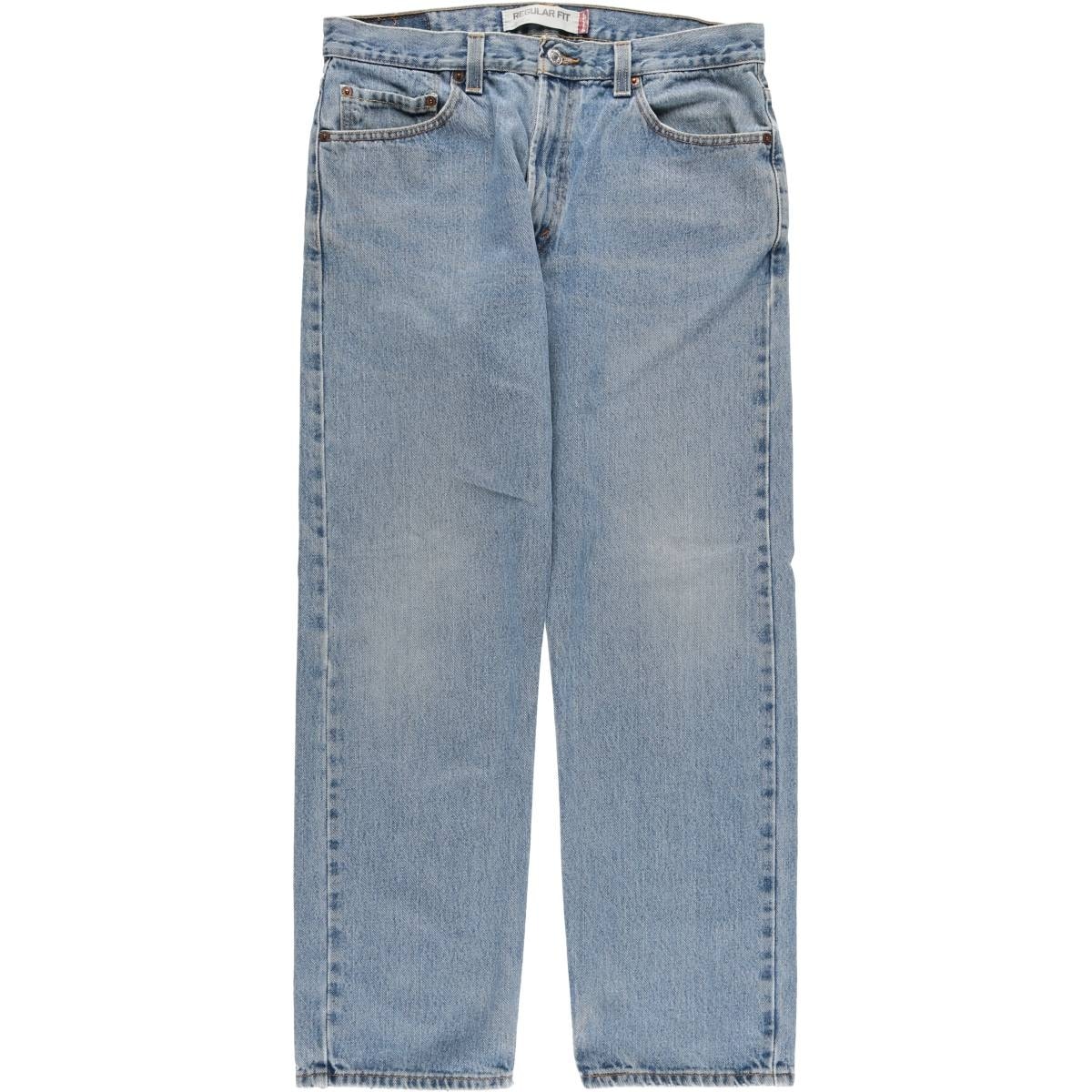 古着 リーバイス Levi's 505 REGULAR FIT テーパードデニムパンツ メンズw35相当/eaa597530