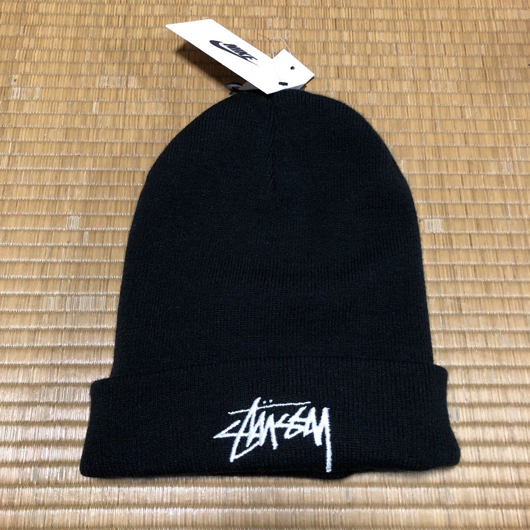 Nike x Stussy Cuff Beanie "Black"